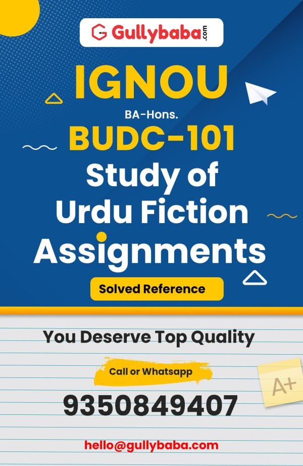 BUDC-101 Assignment