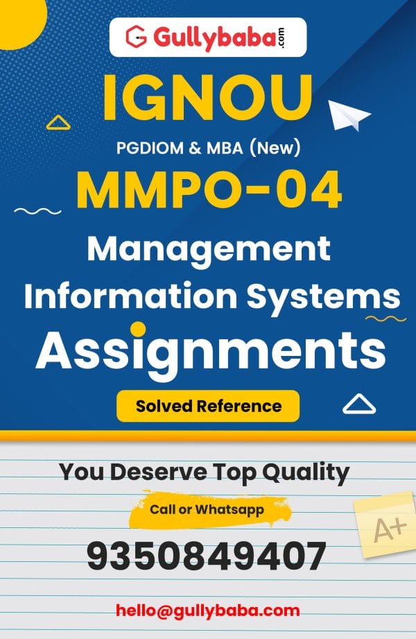 MMPO-04 Assignment