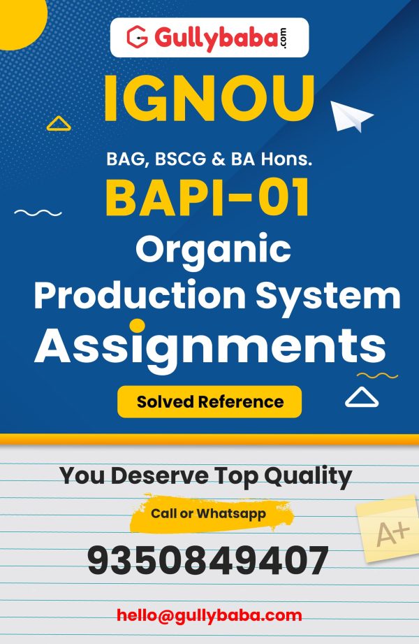 BAPI-01 Assignment