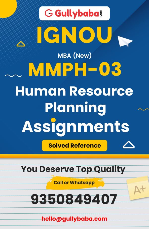MMPH-03 Assignment