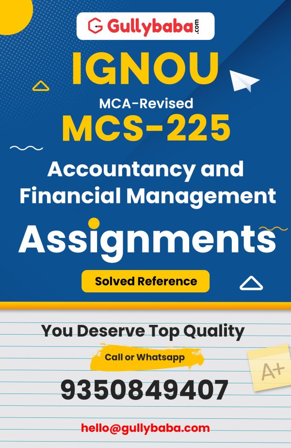 MCS-225 Assignment