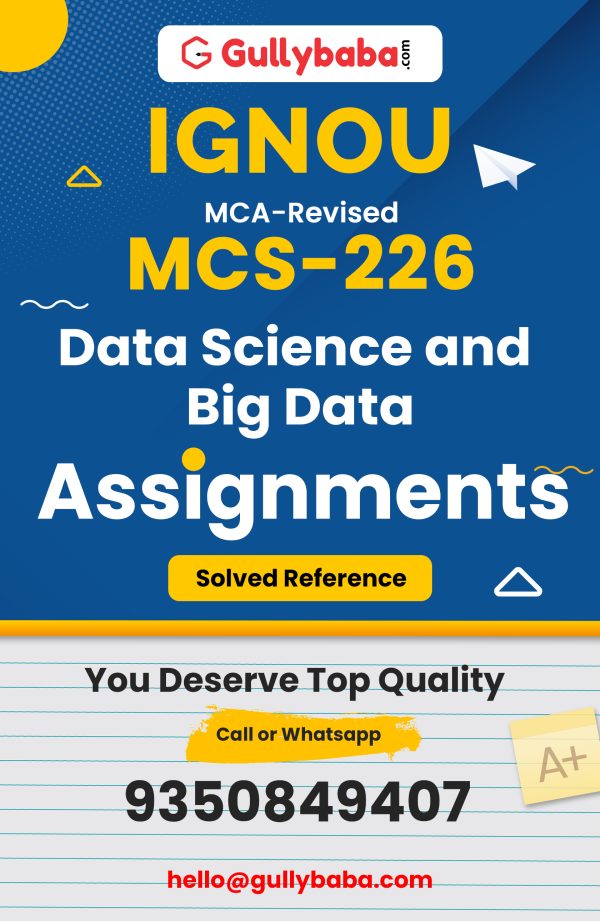 MCS-226 Assignment
