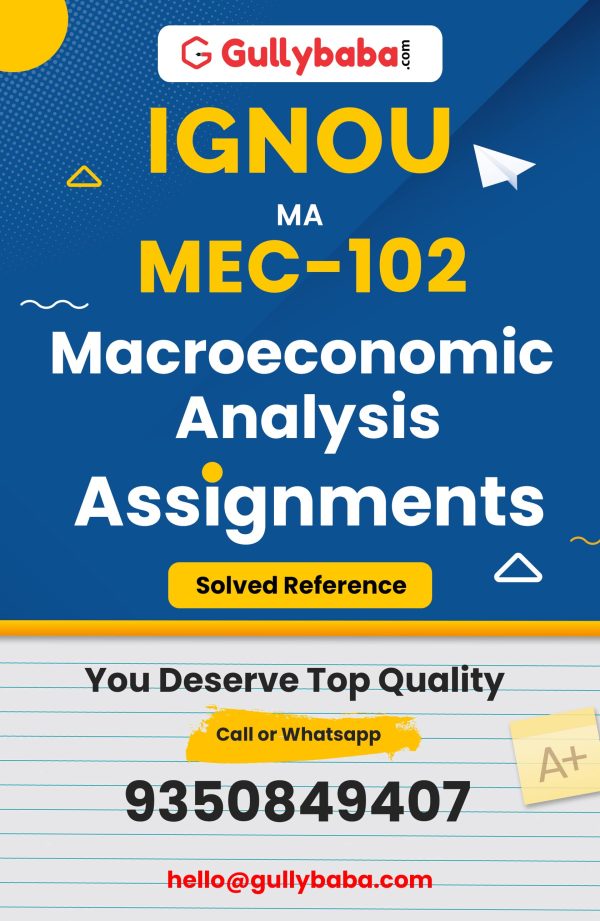 MEC-102 Assignment