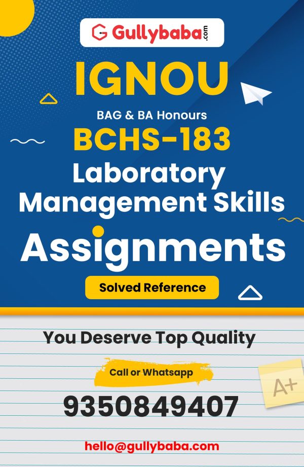 BCHS-183 Assignment