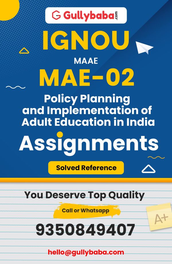 MAE-02 Assignment