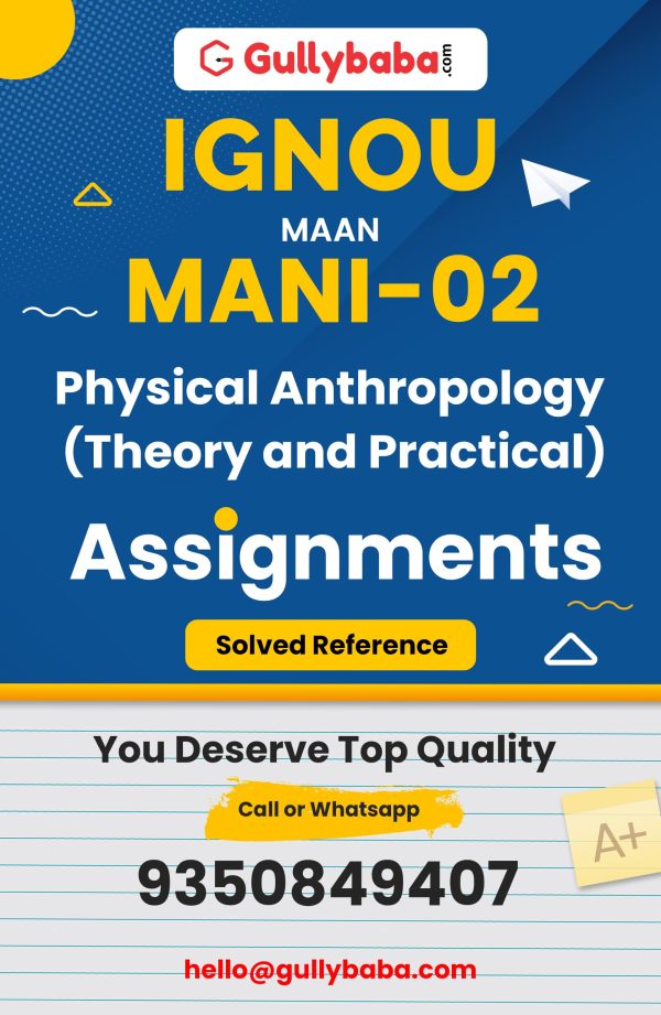 MANI-02 Assignment