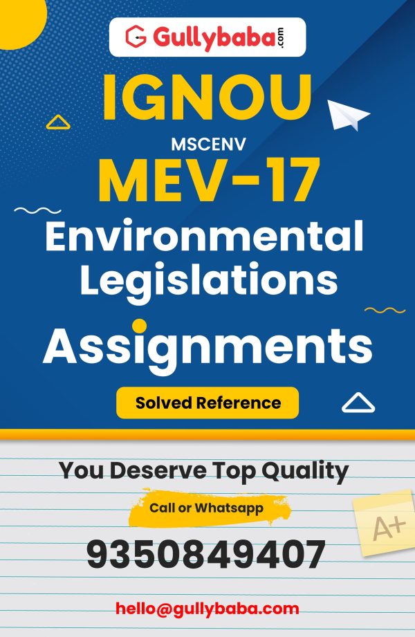MEV-17 Assignment