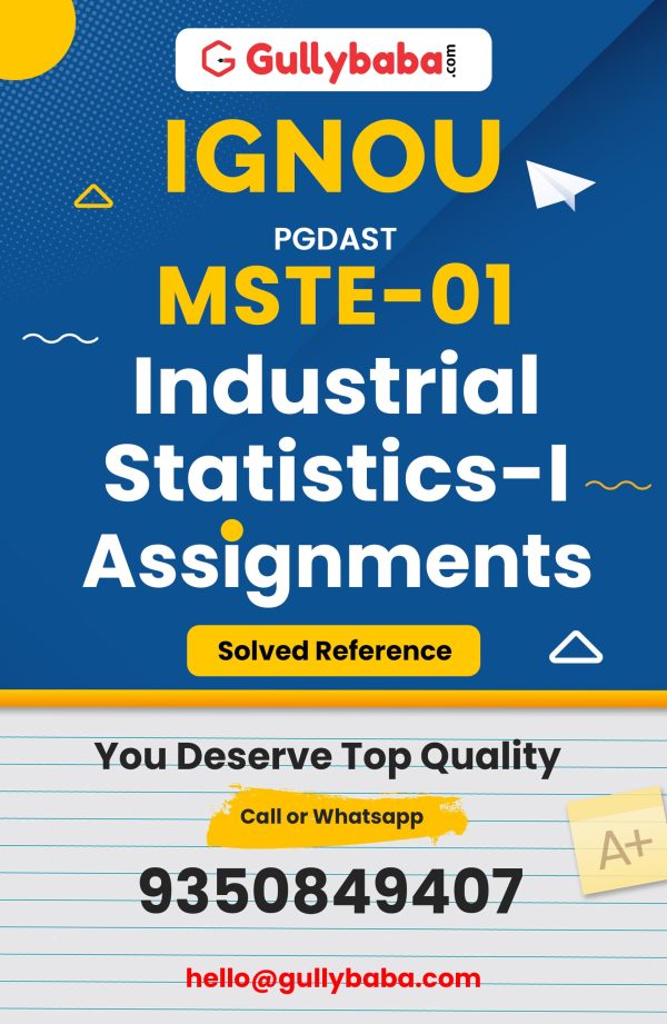 MSTE-01 Assignment