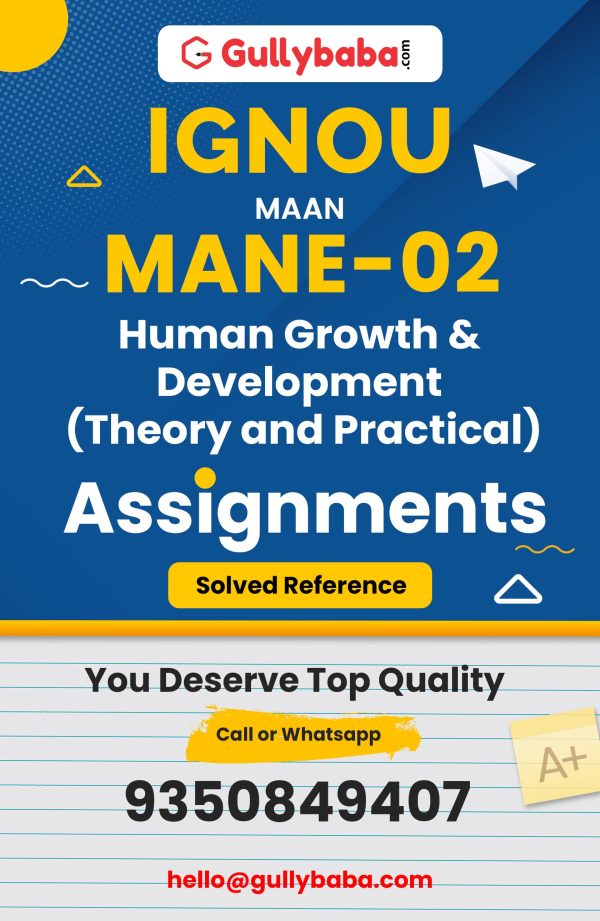 MANE-02 Assignment