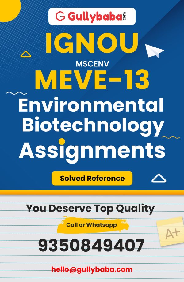 MEVE-13 Assignment
