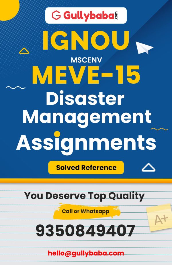 MEVE-15 Assignment