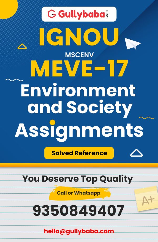 MEVE-17 Assignment