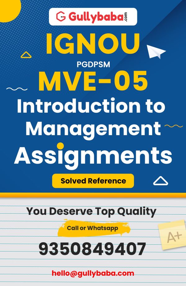 MVE-05 Assignment