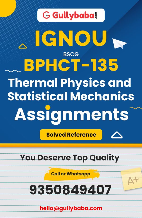 BPHCT-135 Assignment