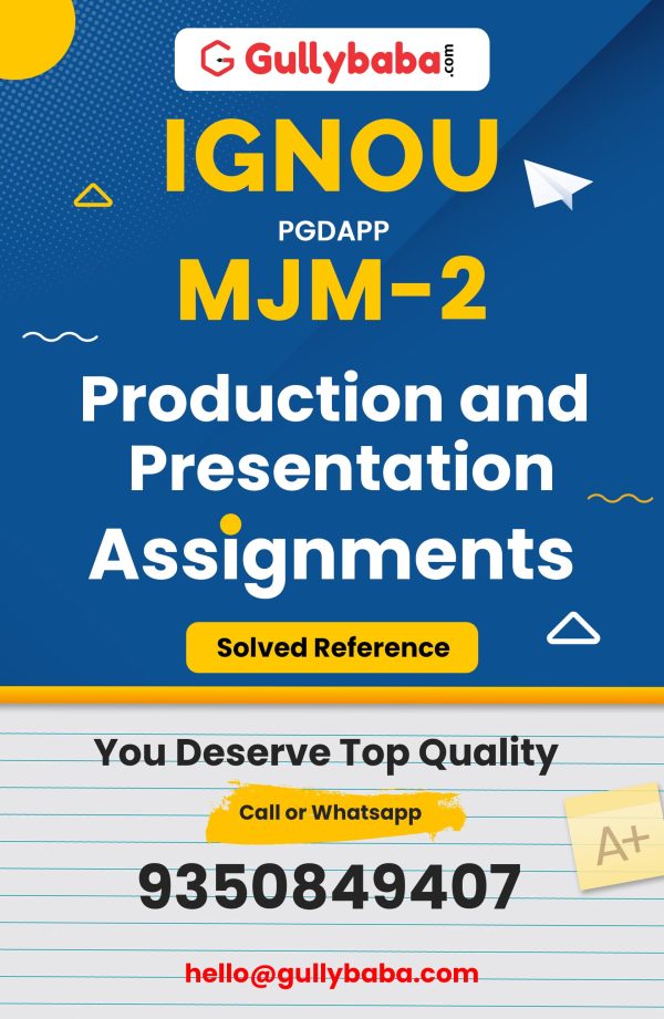 MJM-02 Assignment
