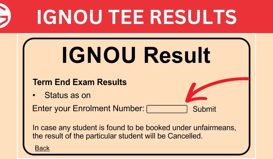 Term End Exam Results IGNOU