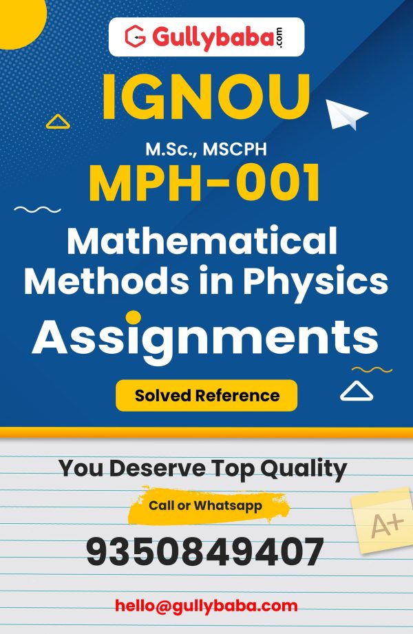 MPH-01 Assignment