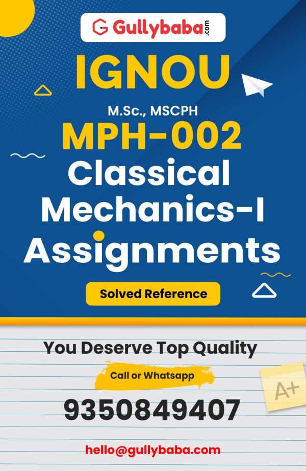 MPH-02 Assignment