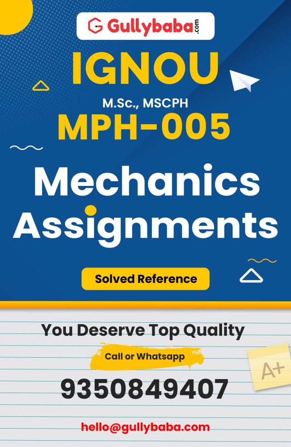 MPH-05 Assignment
