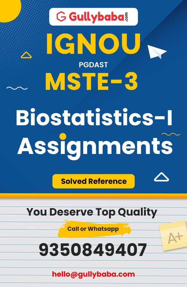 MSTE-03 Assignment