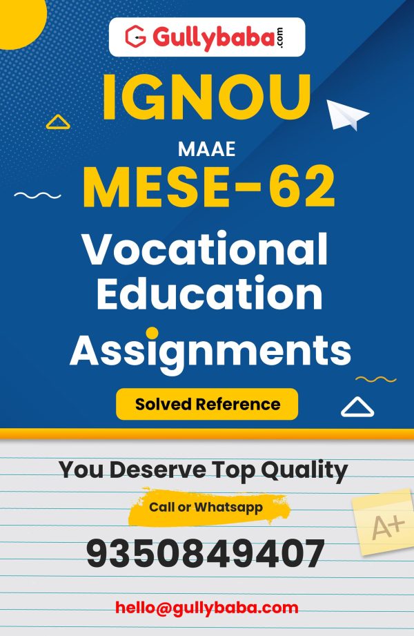 MESE-62 Assignment