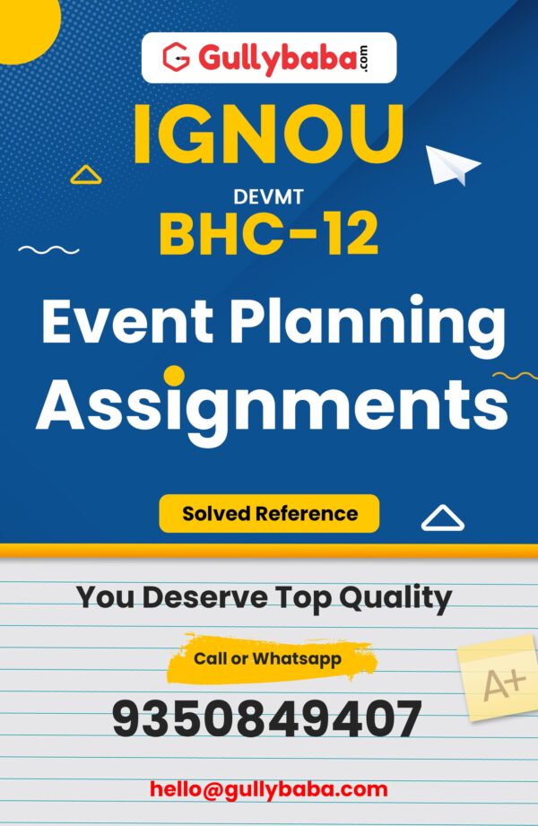 BHC-12 Assignment