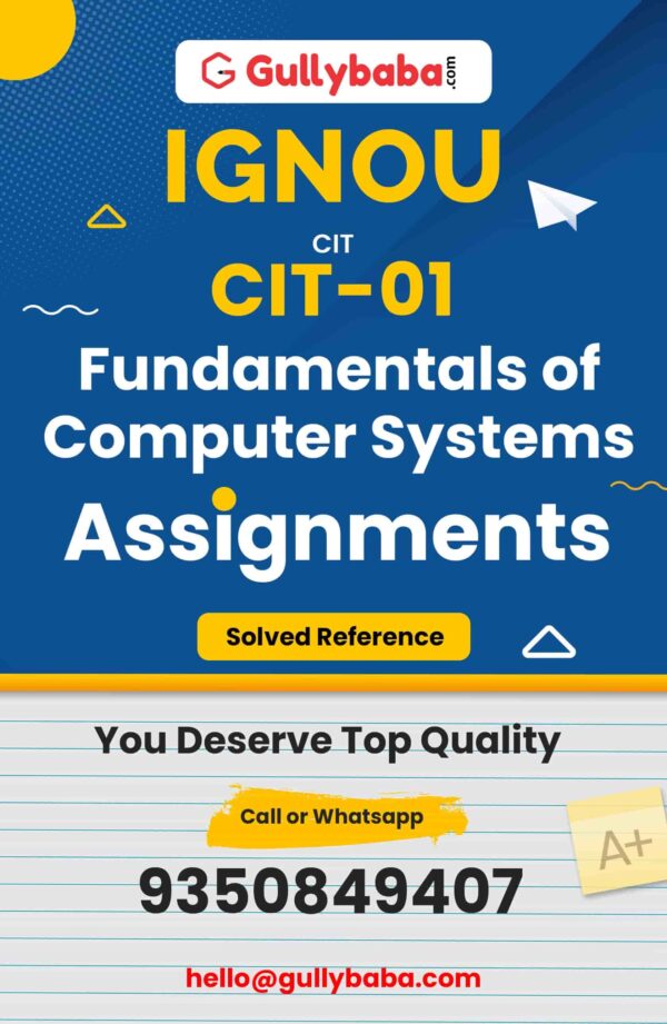 CIT-01 Assignment