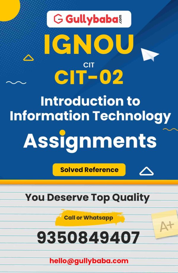 CIT-02 Assignment