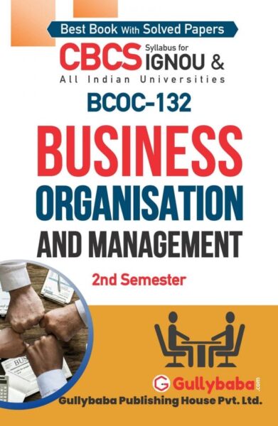 Business Organisation and Management