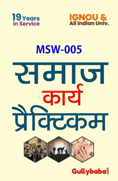 Social Work Practicum and Supervision - Hindi