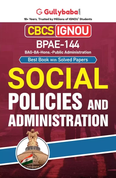 Social Policies and Administration - English