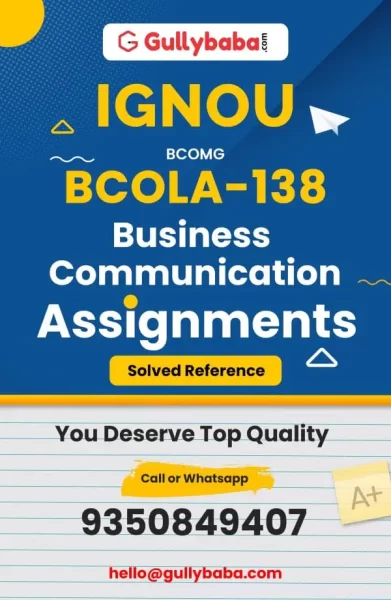 Assignment-BCOLA-138