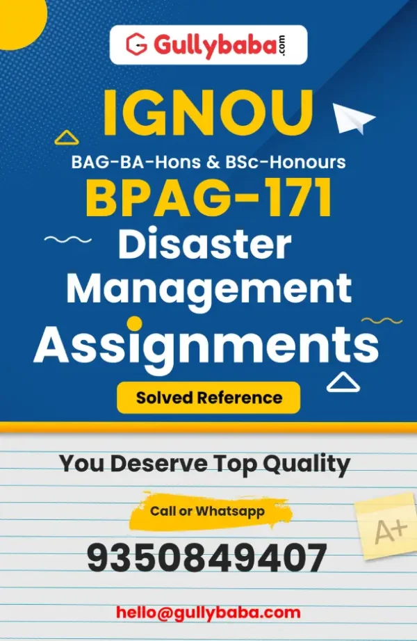 Disaster Management