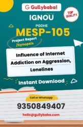 INFLUENCE OF INTERNET ADDICTION ON AGGRESSION, LONELINESS