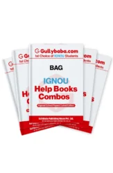 Ignou BAG Books