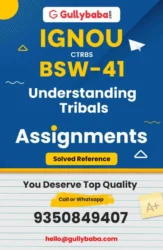 Understanding Tribals