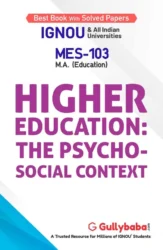 Higher Education: The Psycho-social Context - English